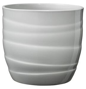 Ghiveci Barletta, ceramica, 13 cm, gri