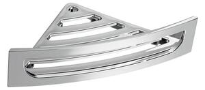 Gedy Gedy, Raft de colt cu bara transversala, 230x75x230 mm, ABS/crom, CP80