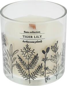 Lumânare parfumată Flora Collection, Tiger Lilly, 10 x 10 cm