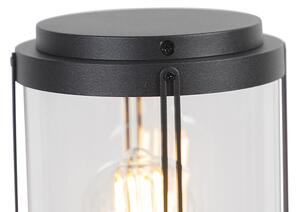 Lampă de exterior cu design inteligent, de culoare neagră, 100 cm IP44 incl. Wifi ST64 - Schiedam