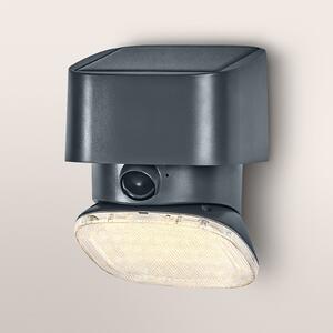 OSRAM Aplică de perete solară ENDURA STYLE TURN, gri, senzor, IP54, reglabil, Gri, Plastic, Modern