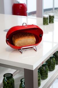 Cutie pentru paine, din metal, Single Breadboy Rosu, l34xA23xH21 cm