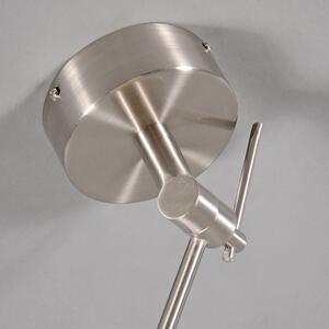 Lampă modernă suspendată din oțel cu frunze de 35 cm - Blitz 1