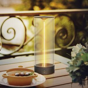 OSRAM Lampa de masă cu baterie ENDURA STYLE DECOR FILAMENT gri, IP54, reglabil, Gri, Plastic, Modern