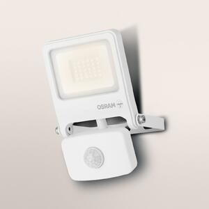 OSRAM Spot exterior ENDURA FLOOD, alb, senzor 20 W 830 IP44, Alb, Aluminiu
