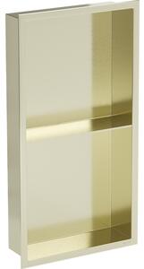 Mexen X-Wall-R, raft de perete cu guler 60 x 30 cm, auriu lucios, 1950603010S