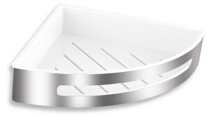 Novaservis - poliță de duș de colț din inox, mare, 65579.4
