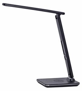 Lampă de masă modernă, neagră, cu LED cu dimmer tactil - Roel