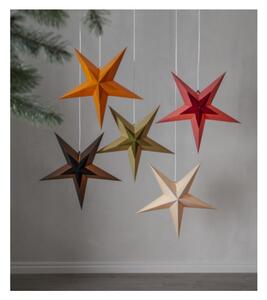 Decorațiune luminoasă pentru Crăciun Star Trading Diva, portocaliu, ø 60 cm