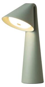 FRANDSEN Lampa de masă cu LED-uri Ami, verde, 32 cm, dimabil, reglabil, Verde, Camera de zi / sufragerie, Plastic, Modern