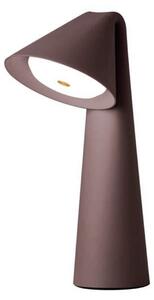 FRANDSEN Lampa de masă cu LED Ami, maro, 32 cm, dimabilă, reglabil, Maro / Rugină, Camera de zi / sufragerie, Plastic, Modern