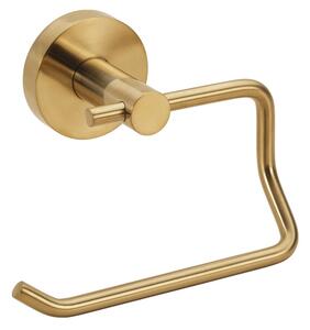 Sapho Sapho, suport hârtie igienică X-ROUND GOLD fără capac, auriu, XR704GB