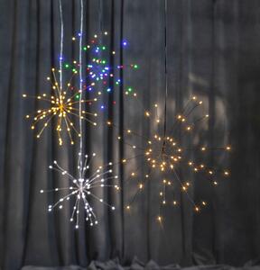 Decorațiune luminoasă cu LED suspendată Star Trading Hanging Firework Dark Rainbow, ø 26 cm