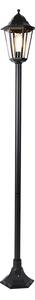 Lampă inteligentă de exterior neagră 170 cm incl. WiFi ST64 - New Orleans