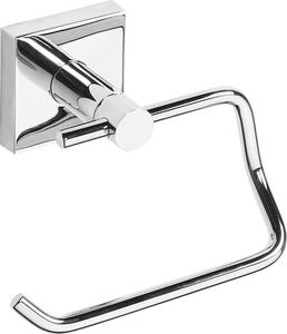 Sapho Sapho, suport pentru hârtie igienică X-SQUARE, 135x100x90mm, crom, XQ701