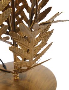 Lampă de masă din aur vintage fără umbră - Botanica