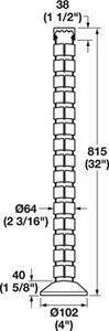 Trecere articulata pentru cablu, L=812 mm, 631.01.900