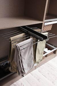 Suport extensibil suspendat pentru pantaloni, 485x680 mm