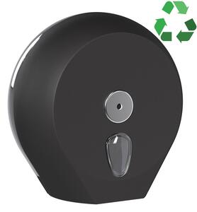 MARPLAST MARPLAST, dispenser hârtie igienică ECOCOLORAT Ø 23cm, ABS, negru mat, A75610VB