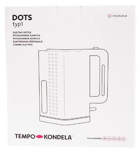 TEMPO-KONDELA DOTS TIP 1, ceainic, roz, 1,7 l