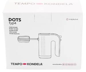 TEMPO-KONDELA DOTS TIP 4, mixer manual, roz, plastic / metal
