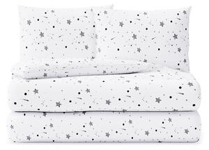 Lenjerie de pat dublu din bumbac AmeliaHome Averi Constellation, 200 x 200 cm