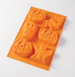 Formă din silicon Lékué Halloween Mould, portocaliu