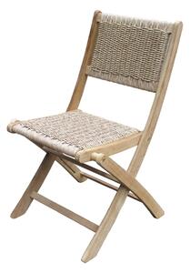Set 2 scaune pliabile de grădină din lemn de acacia Ezeis Falcon