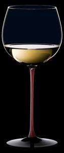 Pahar pentru vin, din cristal Black Series Montrachet Burgundy / Negru, 500 ml, Riedel