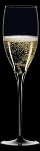 Pahar pentru sampanie si vin spumant, din cristal Sommeliers Black Tie Vintage Champagne Negru, 330 ml, Riedel