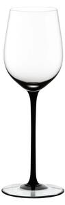 Pahar pentru vin, din cristal Sommeliers Black Tie Mature Bordeaux Negru, 350 ml, Riedel
