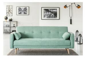 Canapea extensibilă Cosmopolitan Design Stuttgart, verde mentă, 212 cm