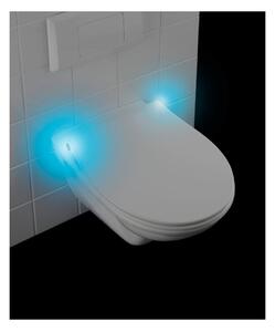 Capac WC LED Wenko Gubbio, 44 x 36,8 cm, alb