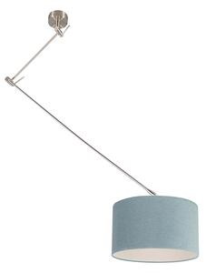 Lampă suspendată modernă din oțel cu umbră minerală 35 cm - Blitz I