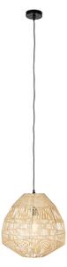 Lampă rurală suspendată bambus 41 cm - Bishop