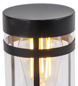 Lampa de exterior moderna neagra 50 cm IP44 - Gleam