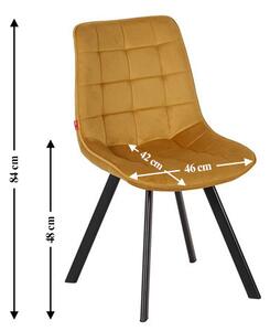 Scaun Living J265 Muștar