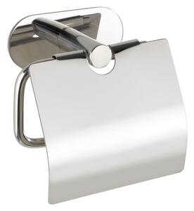 Suport oțel inoxidabil pentru hârtie igienică fără sistem de prindere cu șurub Wenko Turbo-Loc® Orea Shine Cover