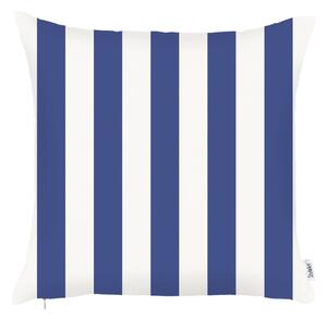 Față de pernă Mike & Co. NEW YORK Sail Stripes, 43 x 43 cm, albastru