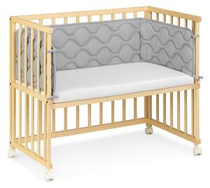 Aparatoare pentru patut co-sleeper 90x50 Kidizi Grey Deluxe