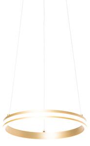 Lampă suspendată de design din alamă cu LED-uri reglabile în 3 trepte - Rondas