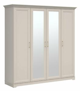 Dulap Evanuo 103, Cașmir, 216x210x61cm, 138.6 kg, Uși dulap: Cu balamale