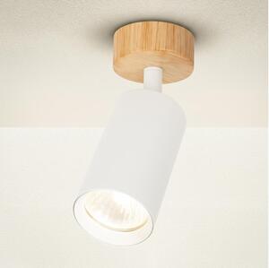 Brilagi - Spot SELE 1xGU10/30W/230V alb/decor stejar