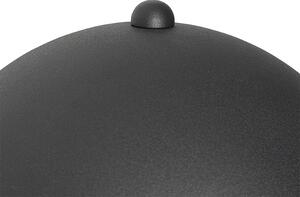 Aplică orientală neagră cu ratan 20 cm - Magna Rattan