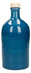 Sticlă din ceramică pentru ulei Brandani Maiolica, 500 ml, albastru