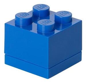 Cutie depozitare LEGO® Mini Box Blue, albastru