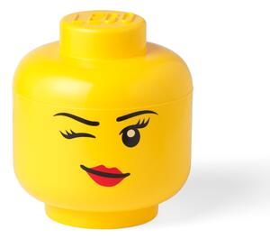 Cutie depozitare LEGO® Winky L, galben, ⌀ 24,2 cm
