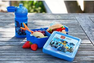 Sticlă de apă pentru copii LEGO® City, 390 ml, albastru