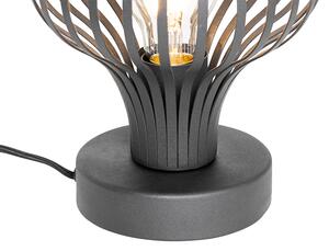 Lampă de masă modernă neagră - Sapphira