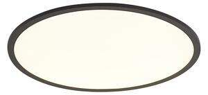 Panou LED inteligent negru 60cm incl. LED Dim to Warm cu telecomandă - Knob